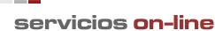 servicios on-line